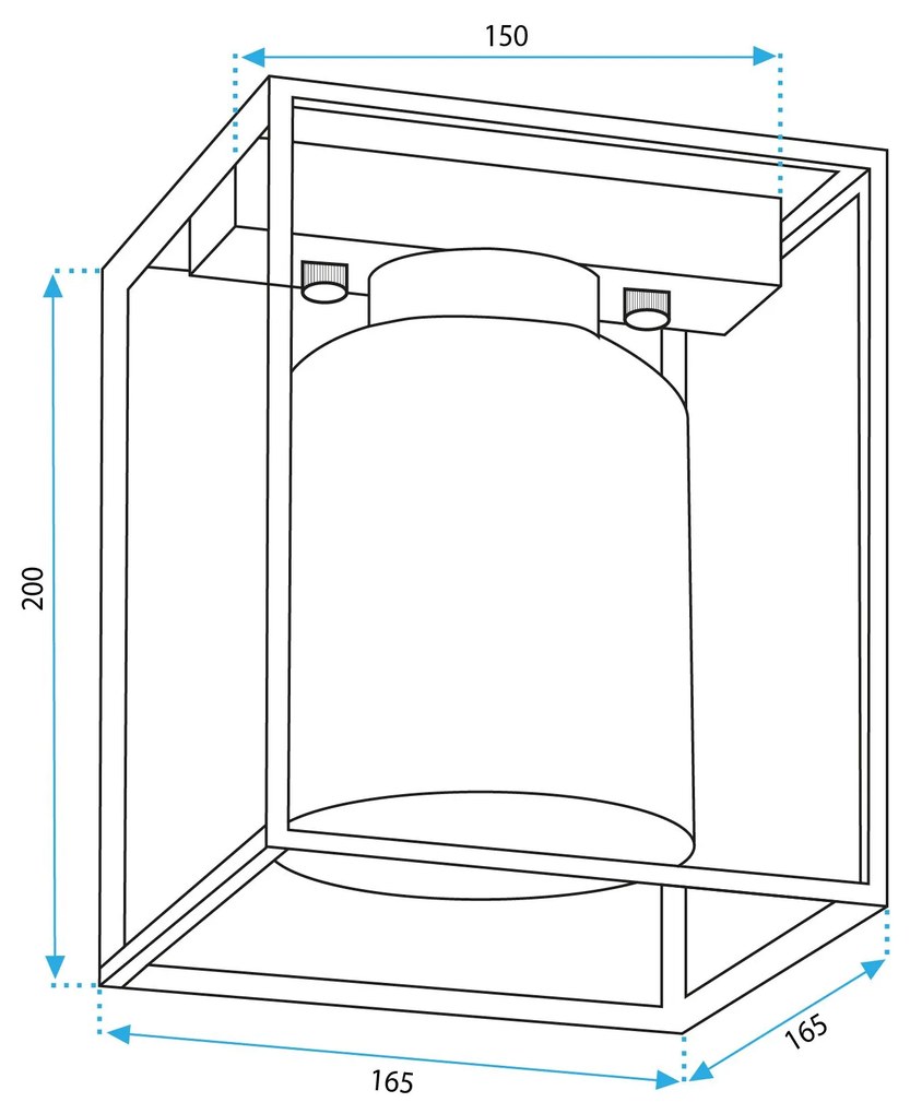 Plafoniera da soffitto APP1264-1C