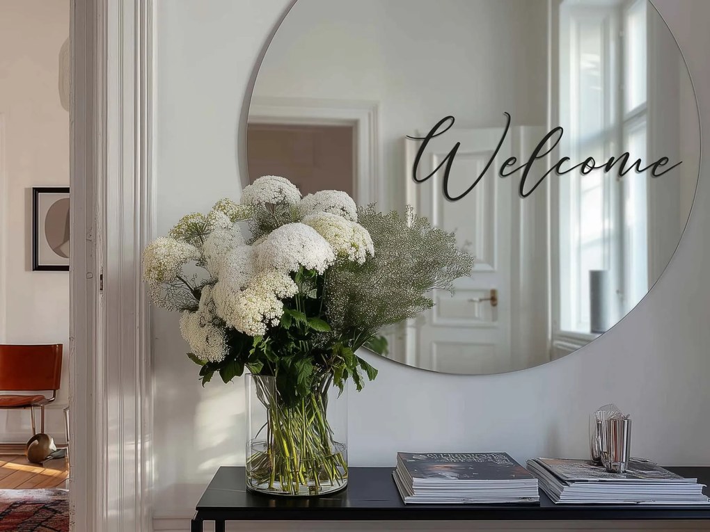 Adesivo per specchio S19 – Welcome