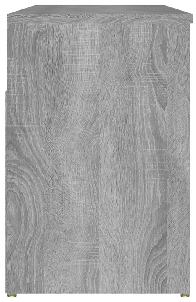 Scarpiera Grigio Sonoma 105x30x45 cm in Legno Multistrato