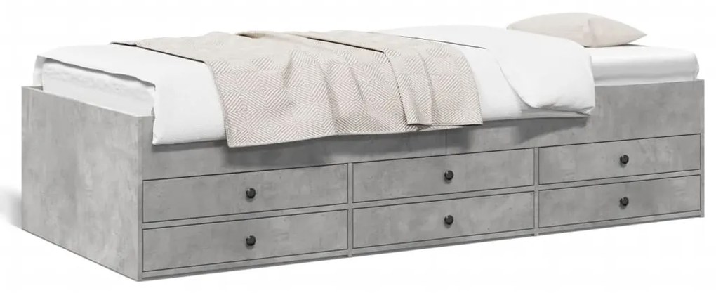 Divano Letto Con Cassetti Senza Materasso 90x190 Cm /