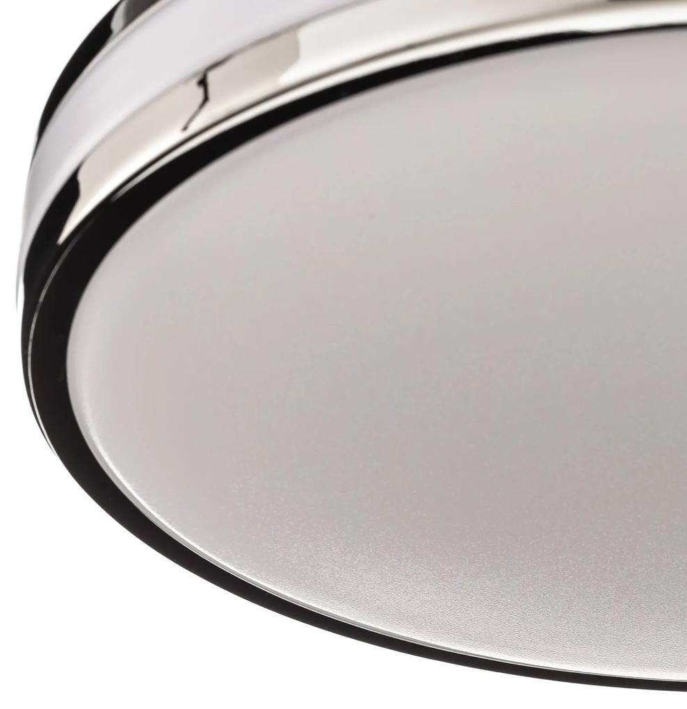 Arcchio Sinovu plafoniera LED bagno, cromo, 29 cm