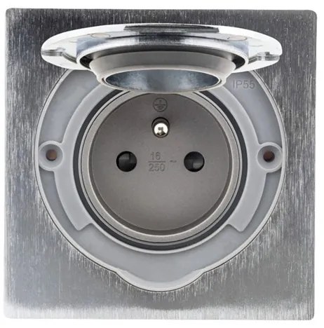 Solight 5B320 − Presa da incasso per pavimenti IP55