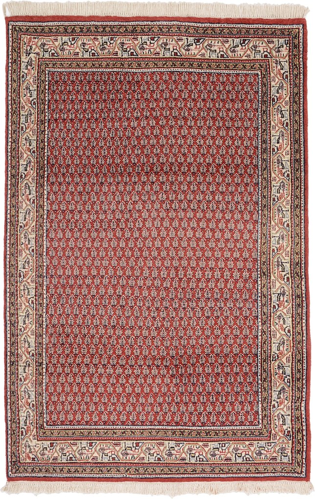 Mir Tappeto 190x130 (Indian) Annodato A Mano