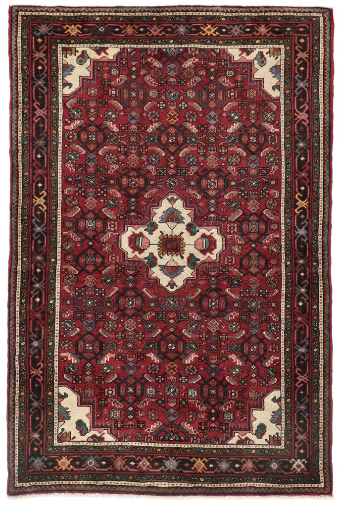 Hamedan Tappeto persiano 220x140 (Iran) Annodato A Mano
