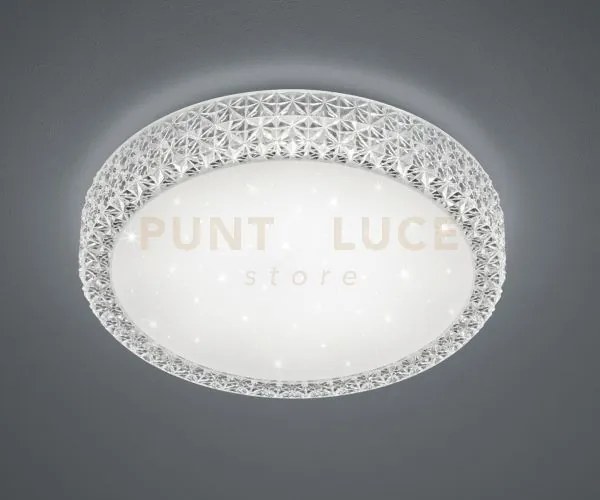 Pegasus plafoniera led 27w 3060lm, 3000 - 5500k diffusore metacrila...