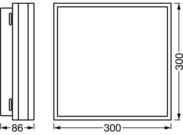 Ledvance - Plafoniera LED Dimmerabile SMART+ MAGNET LED/26W/230V Wi-Fi