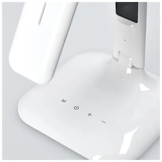 Solight WO43 - Lampada LED da tavolo dimmerabile con display LED/6W/230V