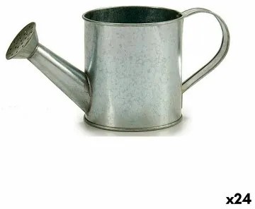 Vaso Annaffiatoio Argentato Zinco 24,5 x 11 x 11 cm (24 Unità)