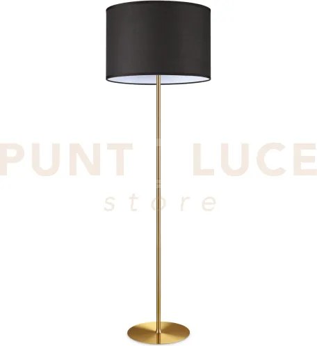 Set up base per lampada da terra 1 luce attacco e27 ottone