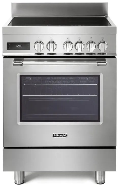 Cucina elettrica con forno DE'LONGHI PRO 66 MXL IN inox L 60 x P 60 cm