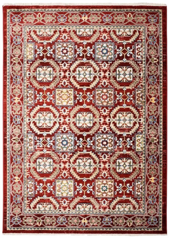 Tappeto orientale rosso in stile marocchino Larghezza: 160 cm | Lunghezza: 225 cm