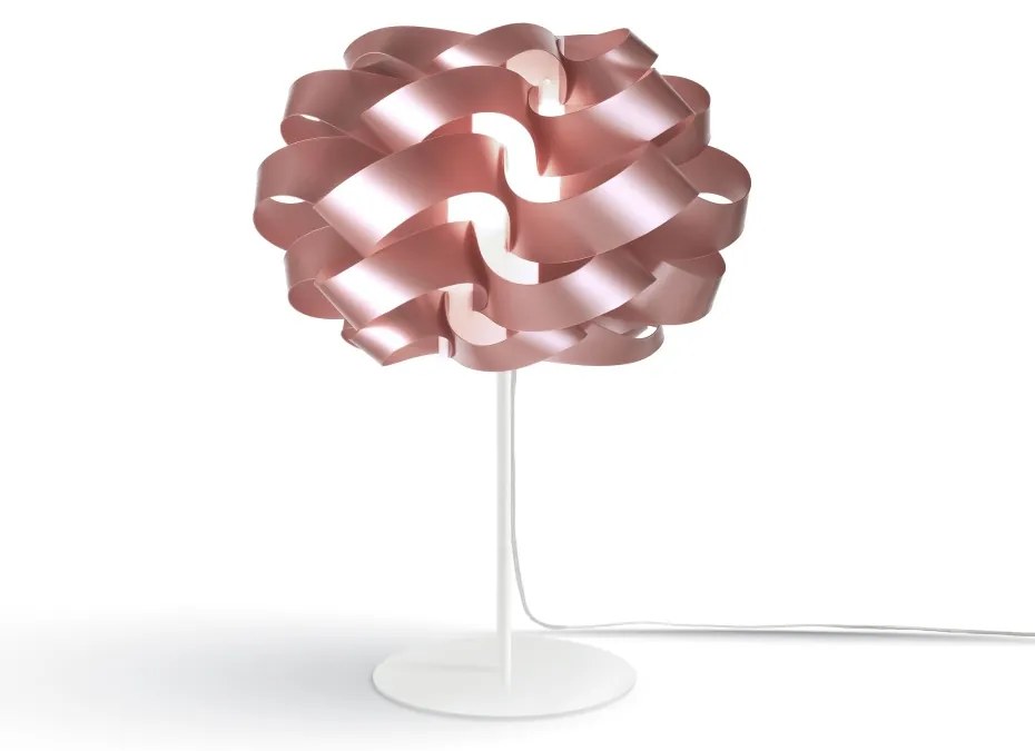 Lampada Da Scrivania Moderna Cloud Polilux ® Pink Metal E Metallo 1 Luce E14