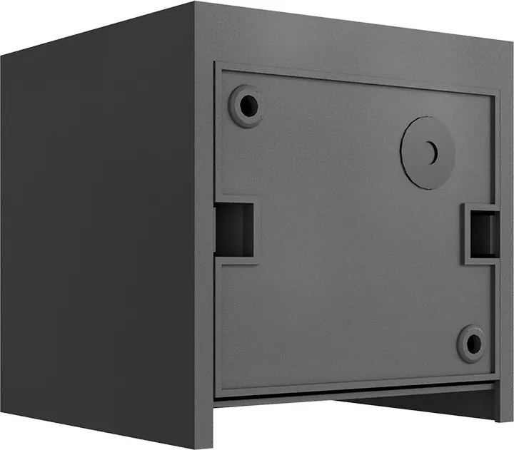 Applique LED Cubo 24W Bidirezionale IP65 CCT con LED OSRAM - Antracite