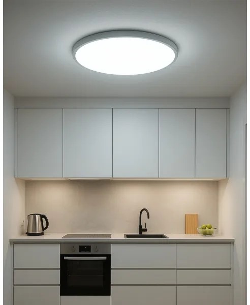 Plafoniera LED 40W/230V 3000/4000/6500K, Ø 50 cm, bianca