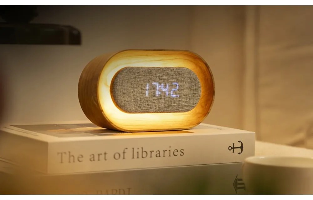 Sveglia digitale Lumos Ash – Gingko