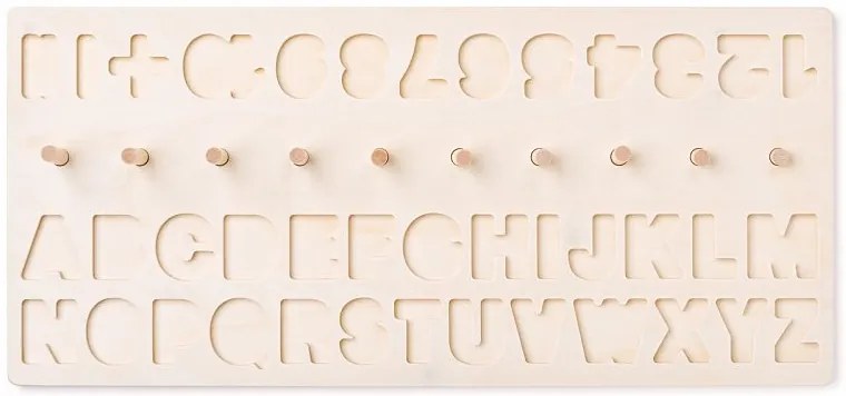 Lavagna Didattica con Conteggi, Lettere e Numeri