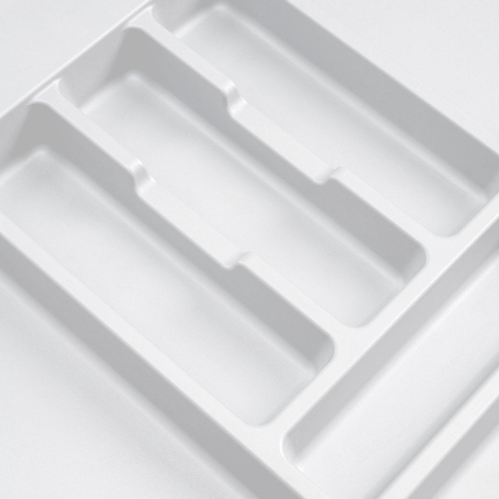 Portaposate Optima Vertex/Concept 500mm (Spalle 16mm) M 450 Plastica Bianca Tecnoplastica Emuca...