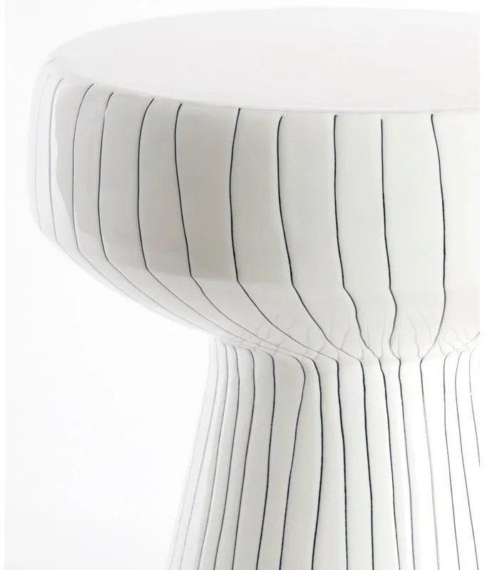 Tavolino rotondo in metallo ø 38 cm Dakwa - Light & Living