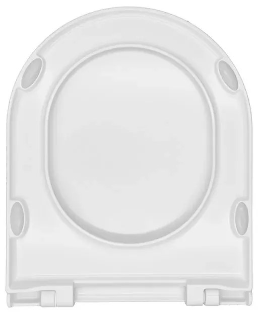Copriwater slim softclose compatibile Vitra Integra round termoindurente bianco