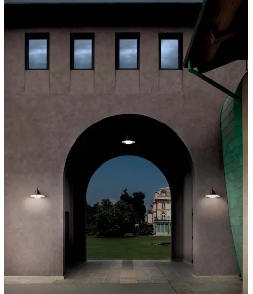 Redo 90094 - Lampadario a sospensione con catena per esterni ELIO 1xE27/42W/230V IP44