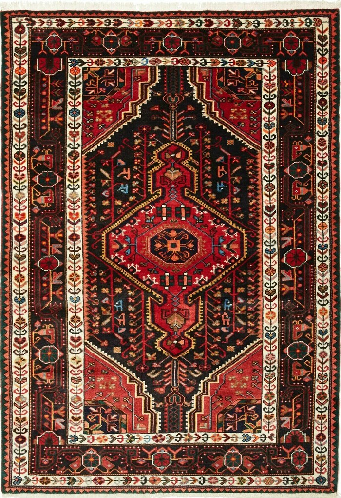 Shiraz Tappeto 170 x 120 (Iran) Annodato A Mano