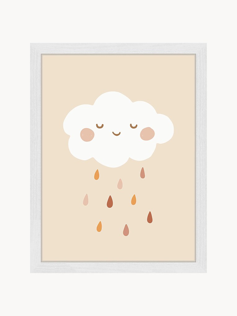 Stampa digitale incorniciata Lovely Rain