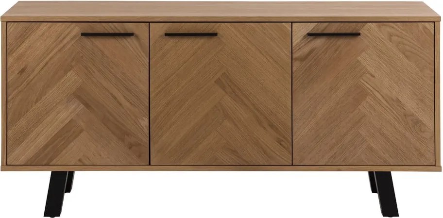 Cassettiera bassa in rovere 150x71 cm Brighton - Actona