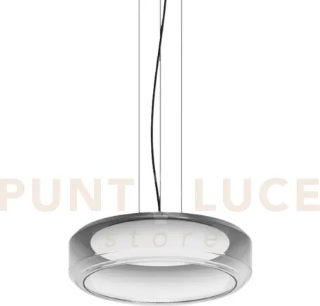 Topico lampadario sospeso in vetro e metallo led 3000k 28w  2950 lm...