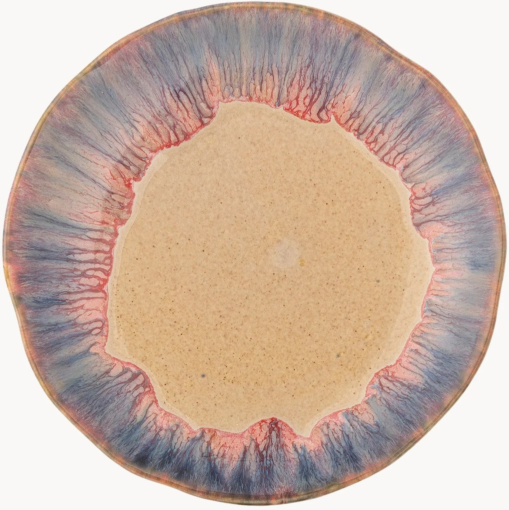 Piatto da dessert con smalto reattivo Imogen