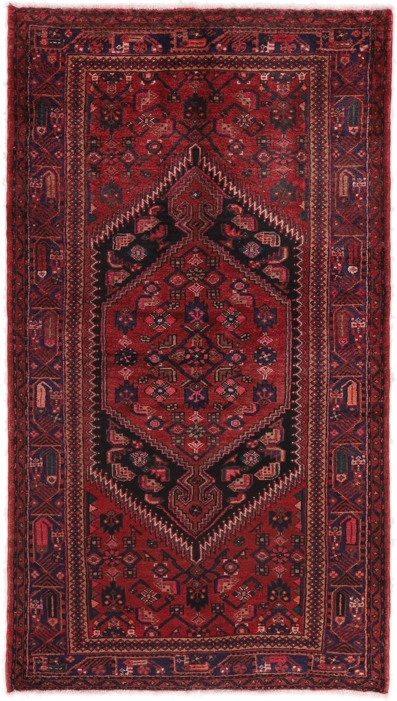 Hamedan Tappeto persiano 230 x 130 (Iran) Annodato A Mano