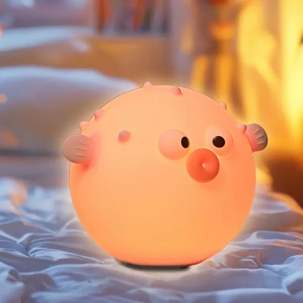 Lampada a LED RGBW dimmerabile per bambini HELA LED/1W/5V USB 1200 mAh rosa