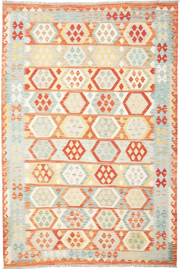 Kilim Tappeto orientale 200x290 (Afghanistan) Tessuto A Mano