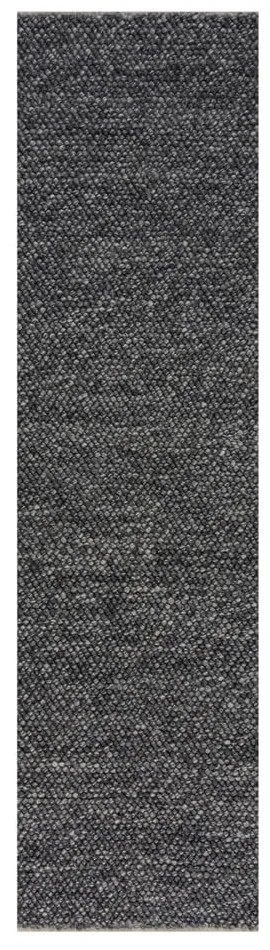 Tappeto in lana grigio scuro 60x230 cm Minerals - Flair Rugs