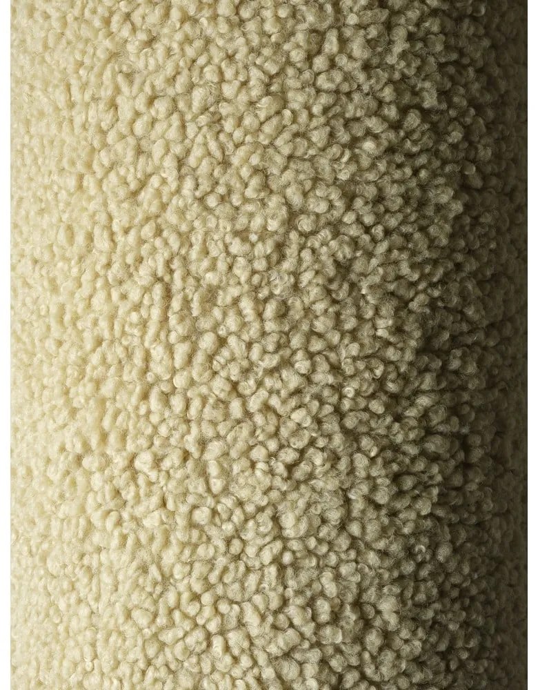 Poltrona per bambini verde con rivestimento in bouclé Cloud – Wigiwama