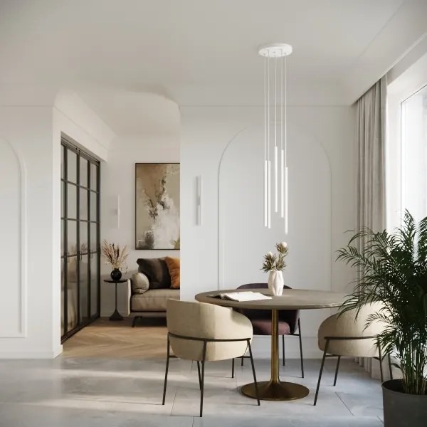 Sollux SL.1177 - Applique PASTELO 2xG9/8W/230V bianco