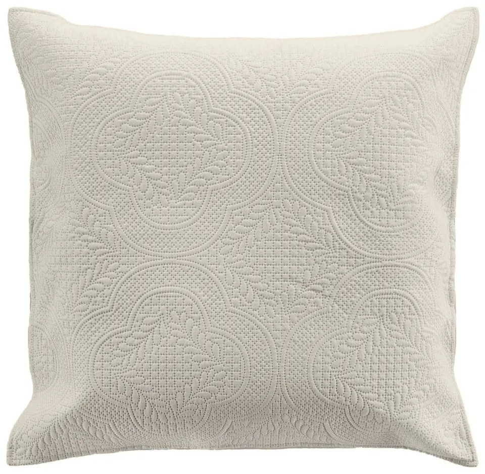 Set con copriletto e federa color crema in microfibra 240x260 cm Romane – douceur d'intérieur