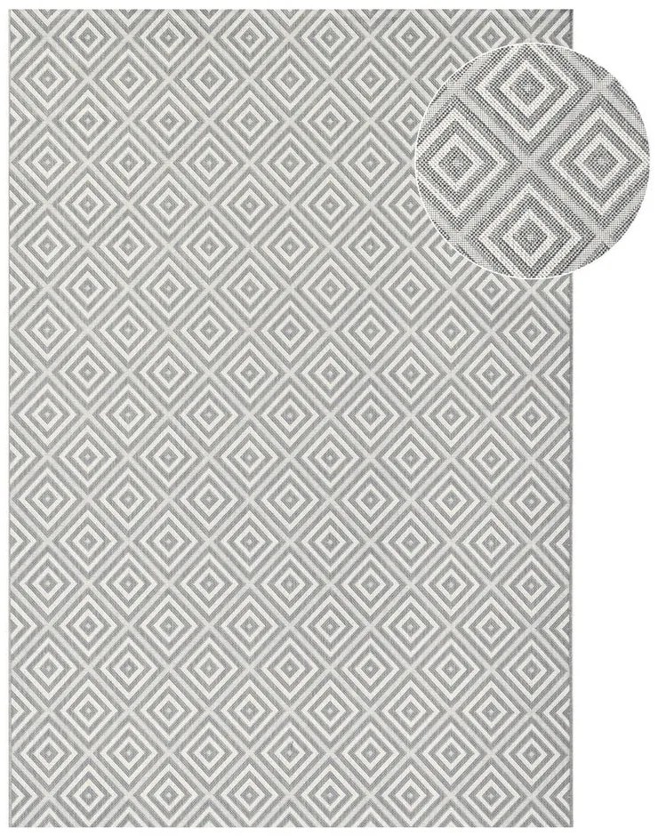Tappeto grigio per esterni , 140 x 200 cm Karo - NORTHRUGS