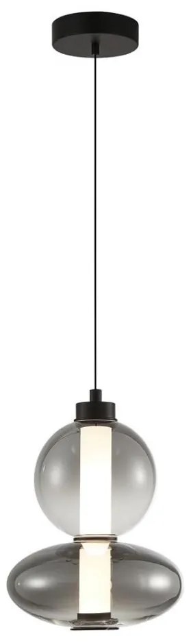 Lampadario LED a sospensione con filo DAPHNE LED/12W/230V grigio