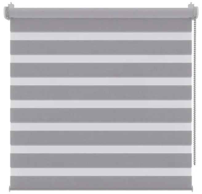 Tenda a rullo giorno / notte Orleans grigio chiaro 65x250 cm