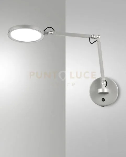 Regina applique alluminio a led cct 3000k - 4000k - 5000k - 6000k- ...
