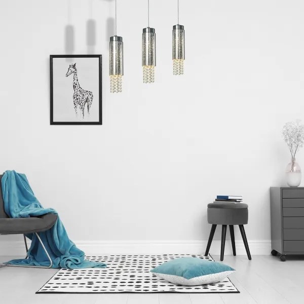 Lampadario a sospensione con filo MOONLIGHT 3xE14/40W/230V