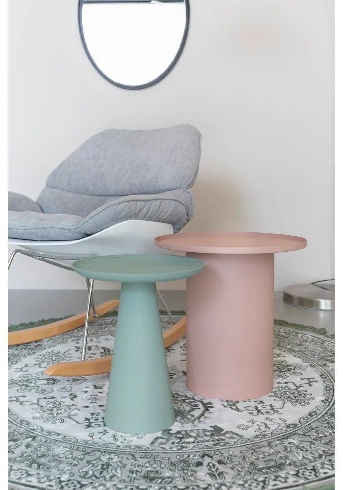 Tavolino rotondo in metallo ø 34,5 cm Ringar – White Label