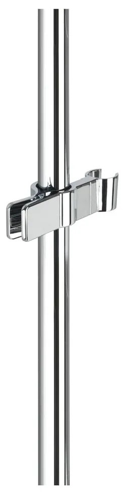 Supporto per soffione doccia in acciaio inox in argento lucido - Wenko
