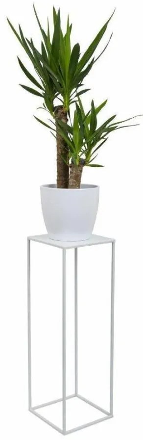 Portafiori 70x24 cm bianco