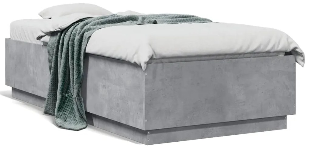 Giroletto Grigio Cemento 90x190 Cm İn Legno Multistrato /
