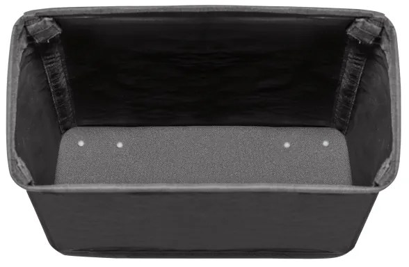 WENKO 69737800 - Cesto per il bucato CORNO 18,5x60 cm nero