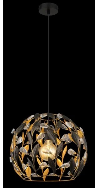 Globo 15759H - Lampadario a sospensione con filo MIKA 1xE27/40W/230V diametro 40 cm