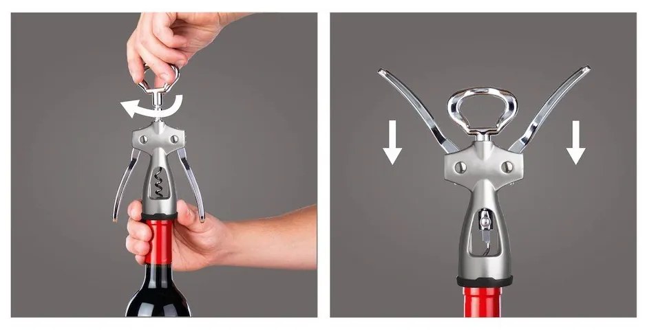 Cavatappi ad ala in acciaio inox – VacuVin