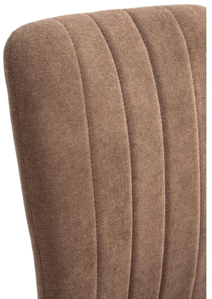 Set di sedie da pranzo marroni 4 pz Holly - Marckeric