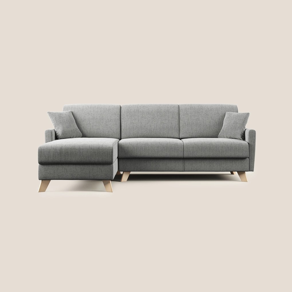 Edgar divano letto angolare in tessuto felis impermeabile T03